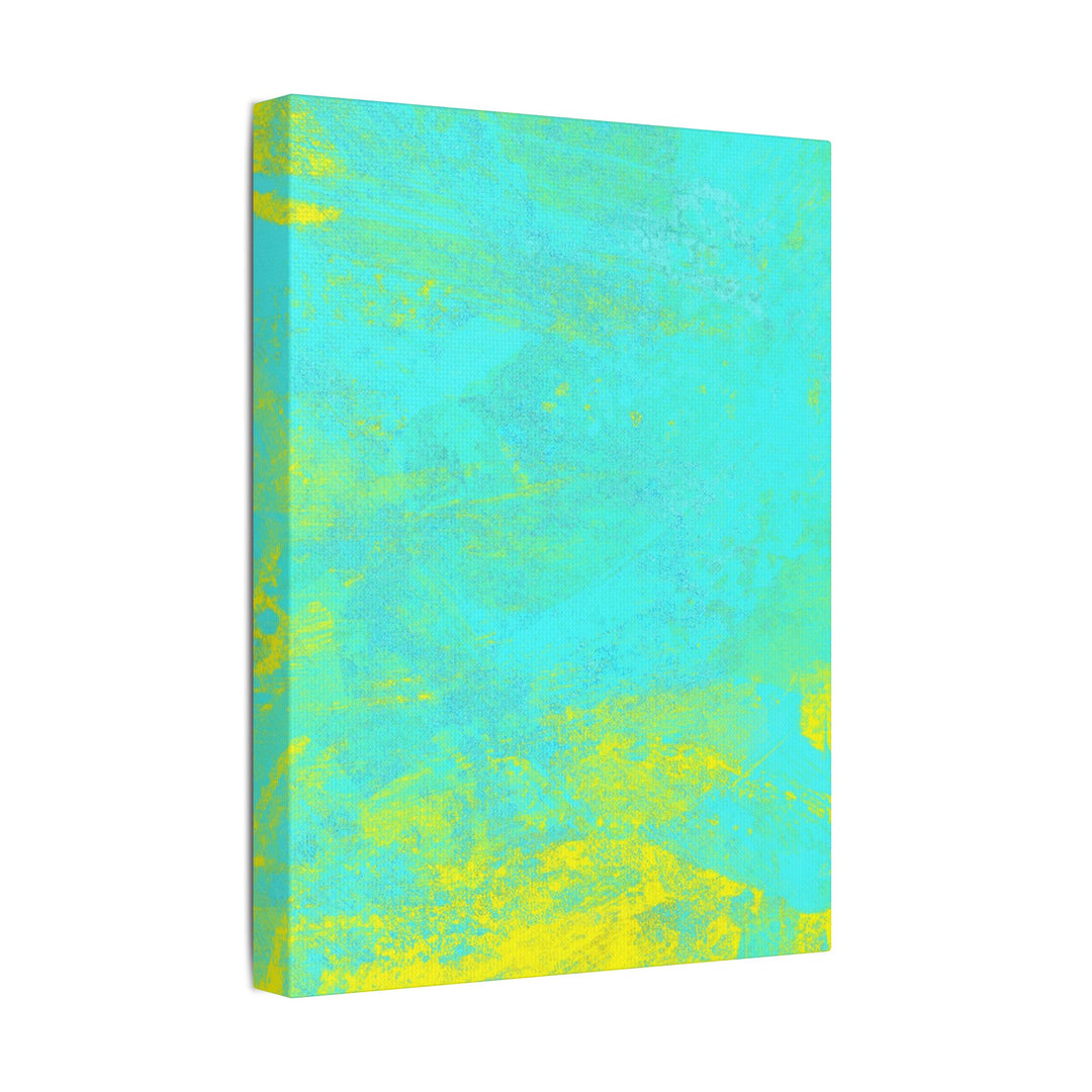 Vivid Abstract Satin Canvas Print