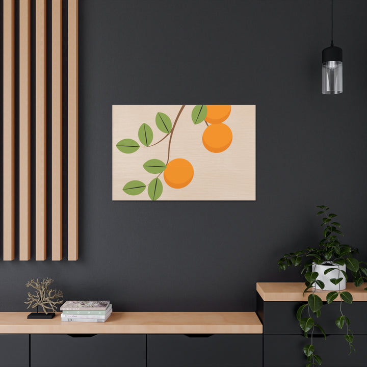 Orange Grove Canvas Gallery Wraps