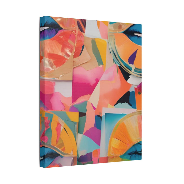 Vibrant Expression Satin Canvas