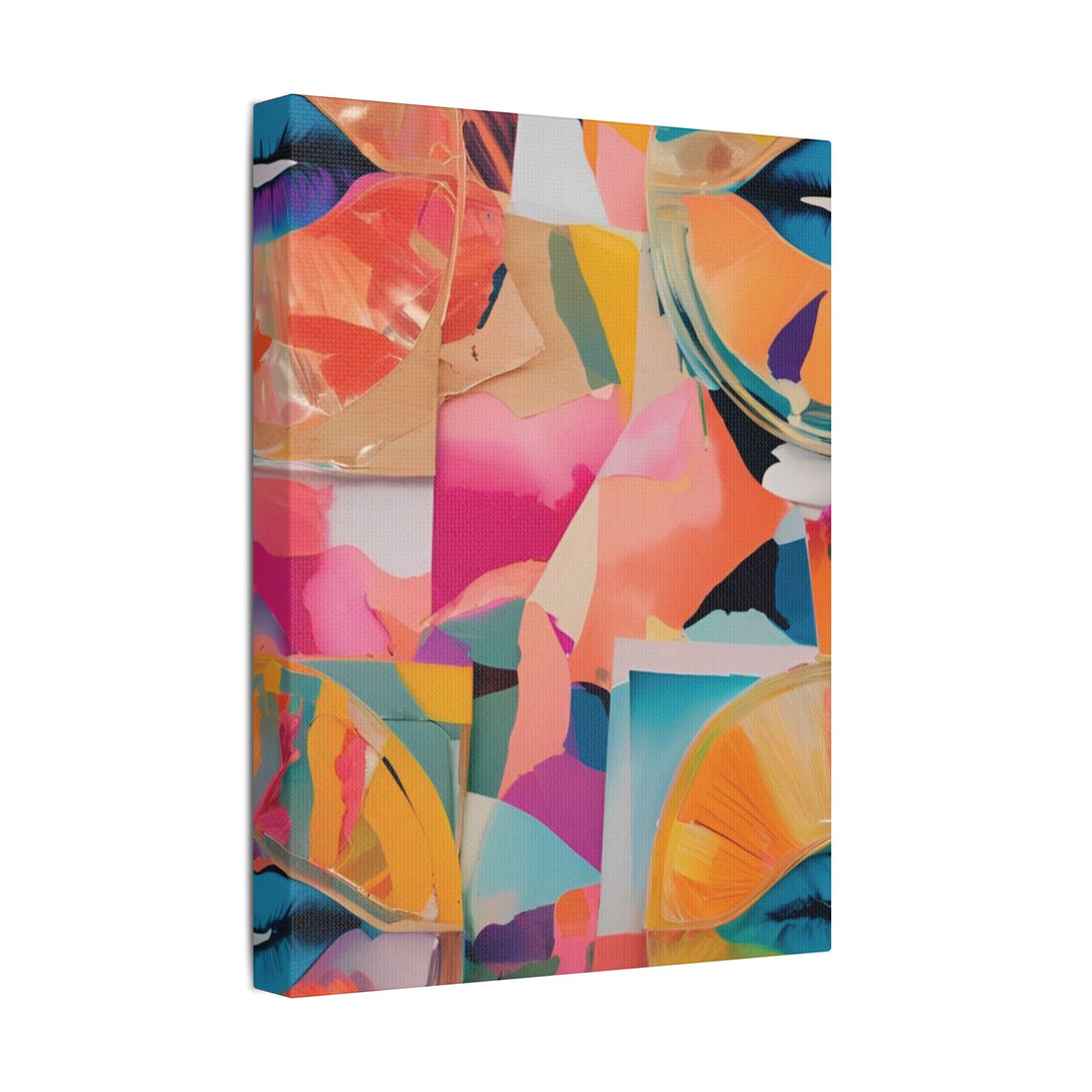 Vibrant Expression Satin Canvas