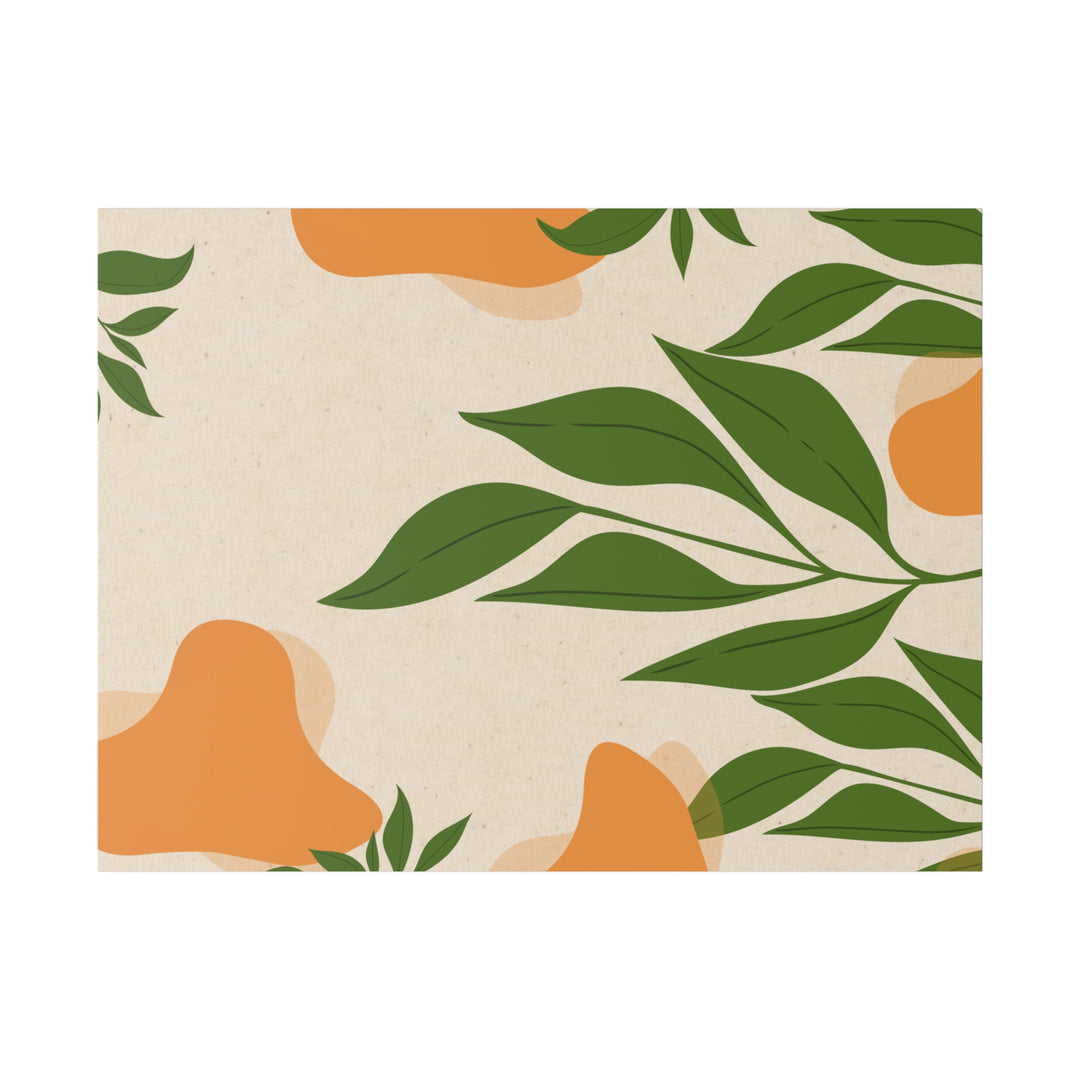 Botanical Bliss Matte Canvas