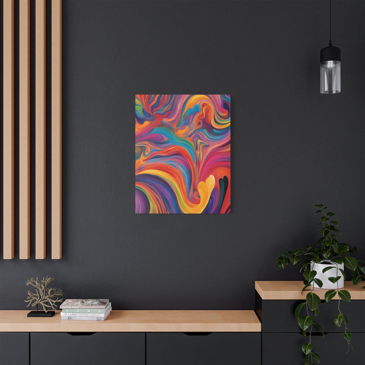 Bold Strokes Abstract Canvas