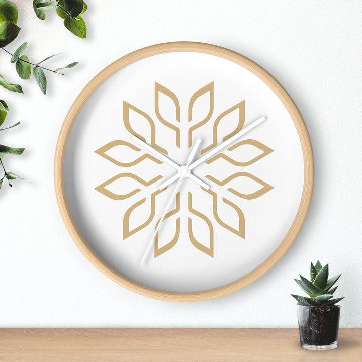 Geometric Elegance Wall Clock