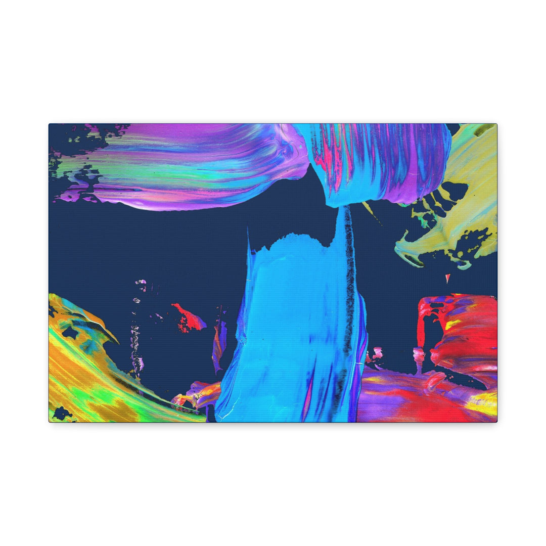 Vivid Brushstrokes Gallery Canvas