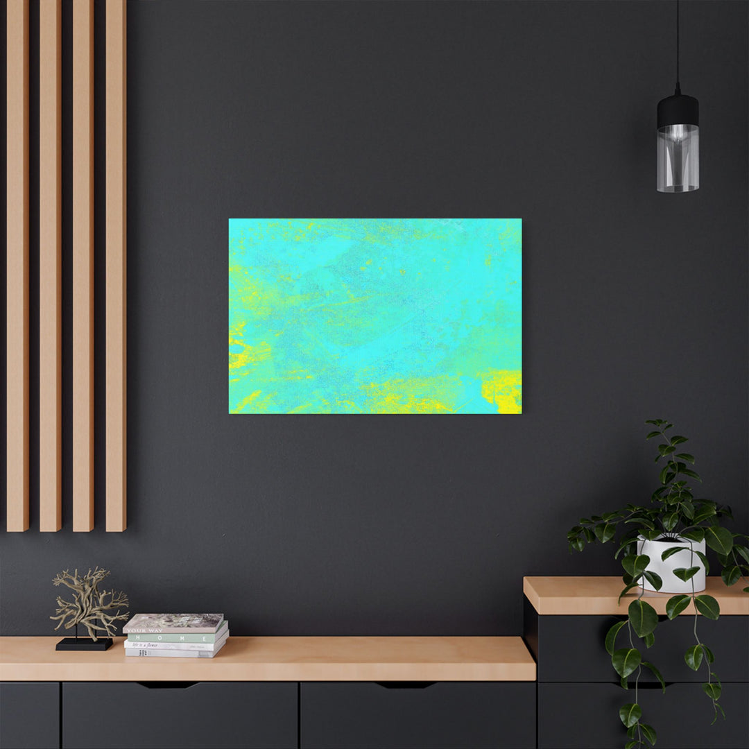 Vivid Abstract Satin Canvas Print