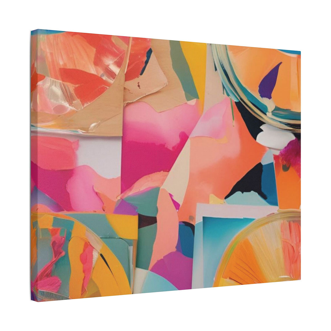 Vibrant Expression Satin Canvas