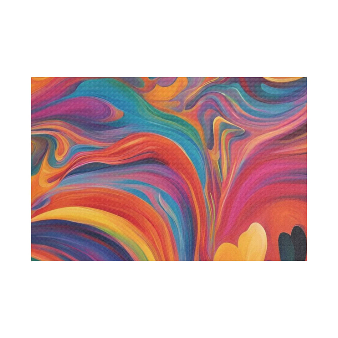 Bold Strokes Abstract Canvas