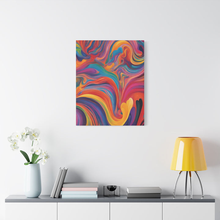 Bold Strokes Abstract Canvas