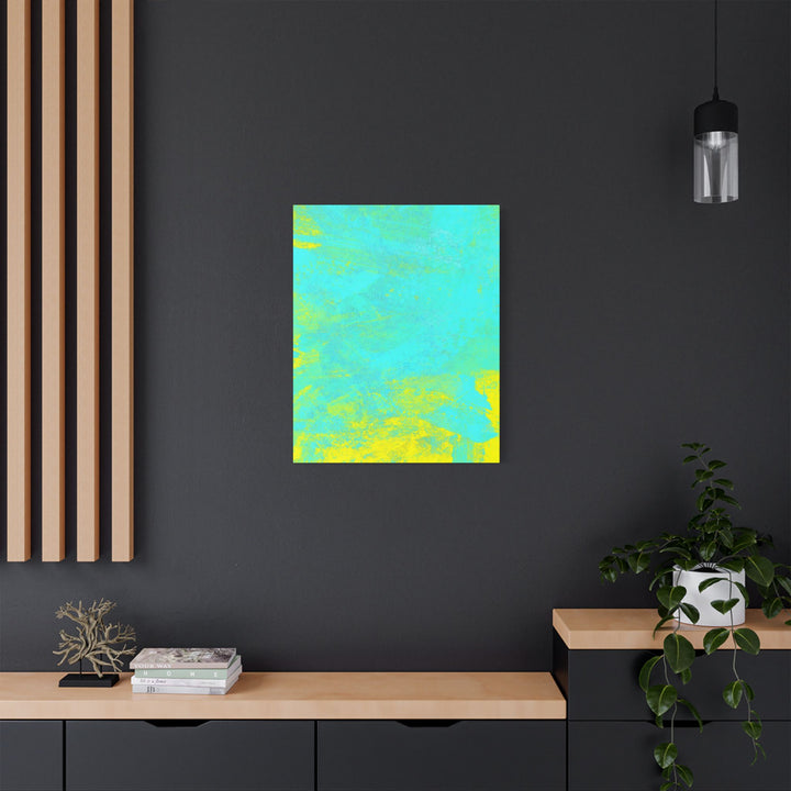 Vivid Abstract Satin Canvas Print