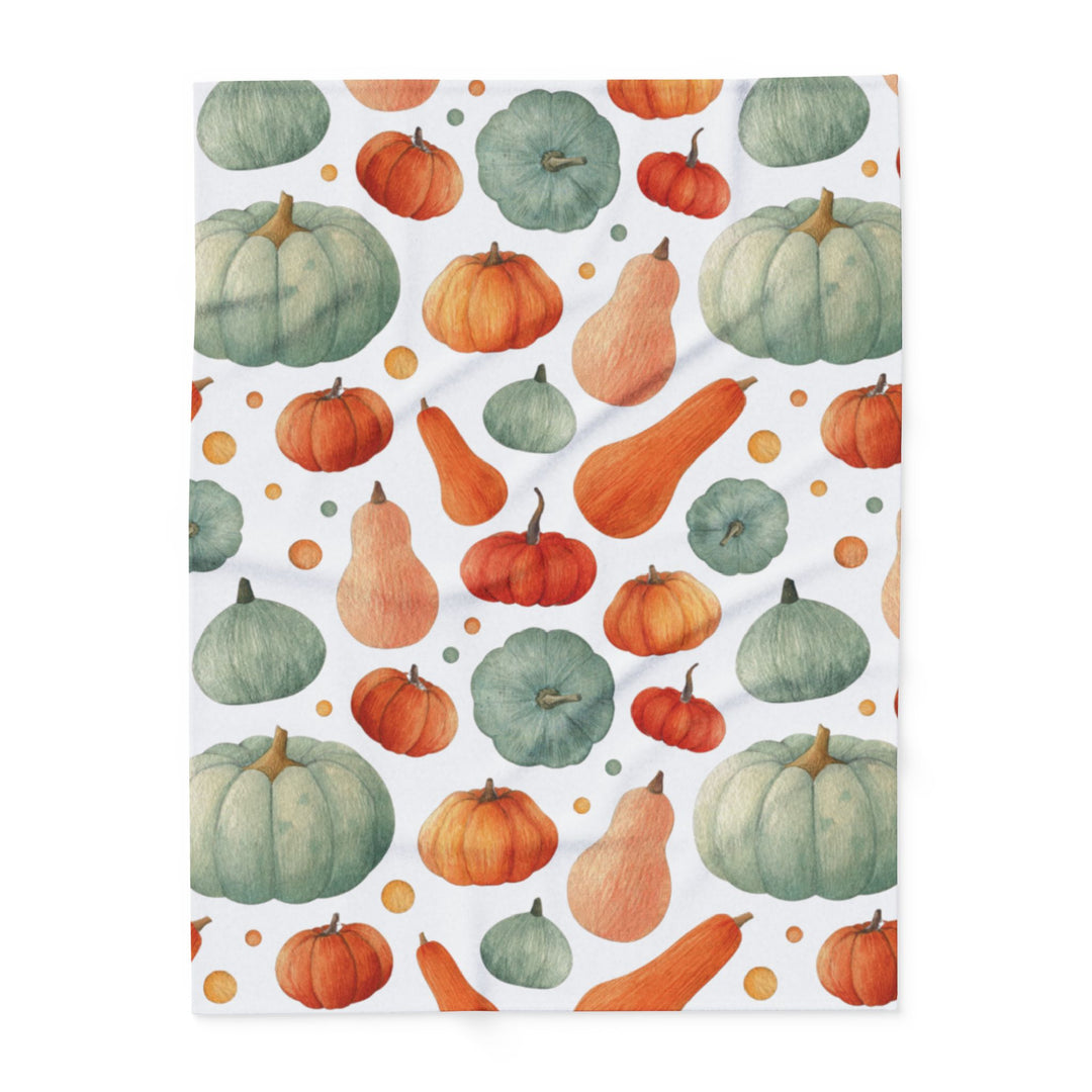 Harvest Pumpkins Fleece Blanket