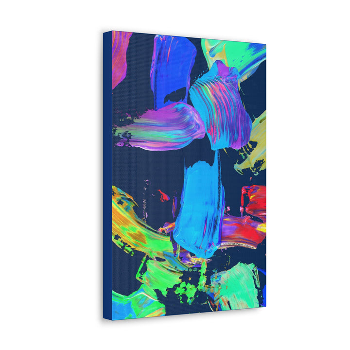 Vivid Brushstrokes Gallery Canvas